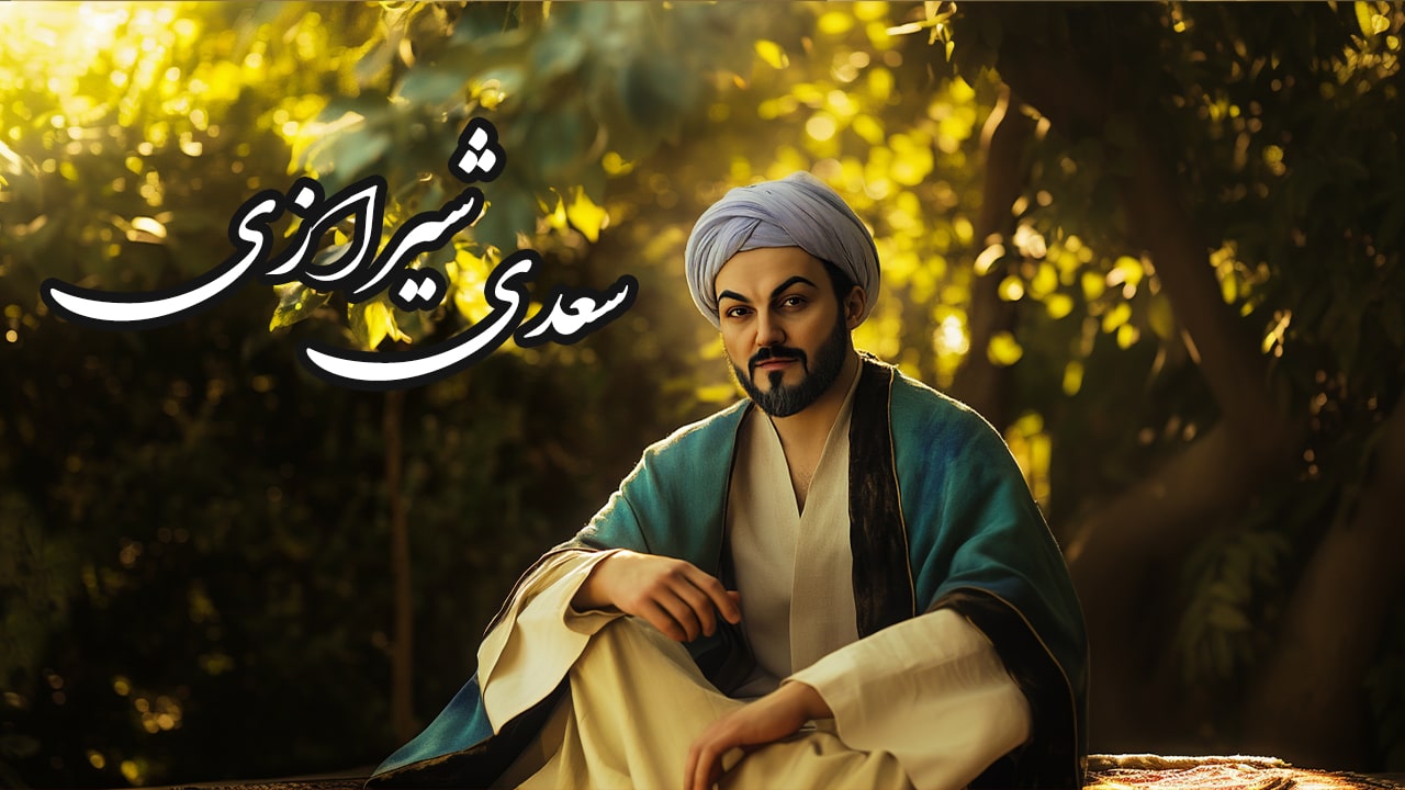 ساخت انیمیشن هوش مصنوعی سعدی شیرازی